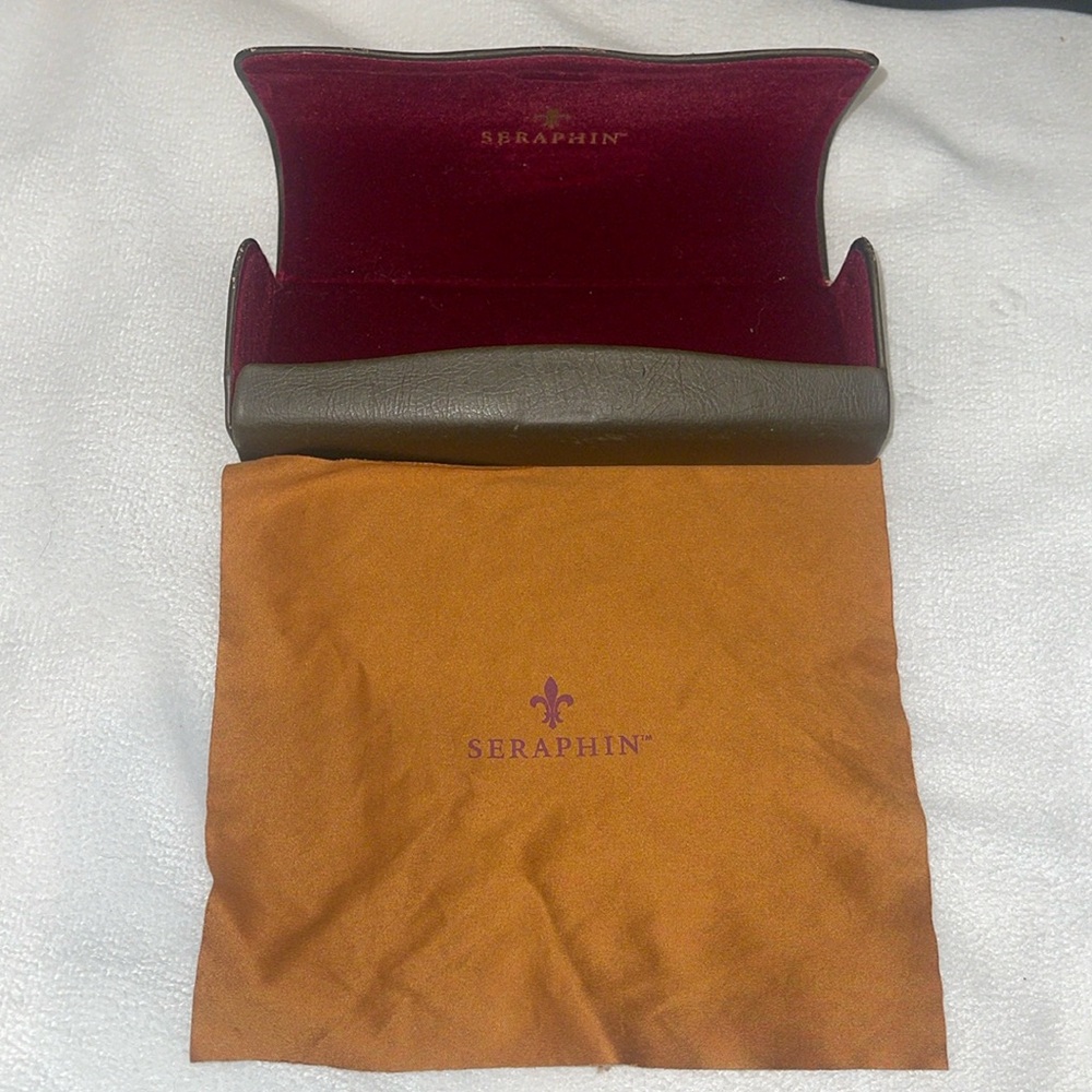 Vintage Seraphin‎ Eyeglass Case